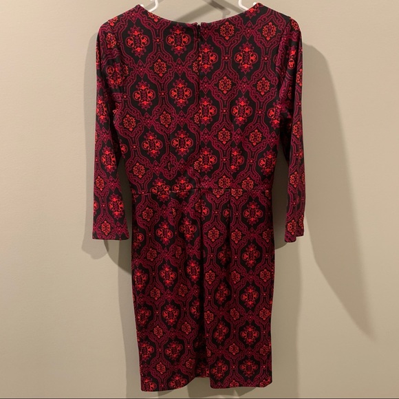 The Limited Printed Long Sleeve Dress Size Small - Picture 7 of 7